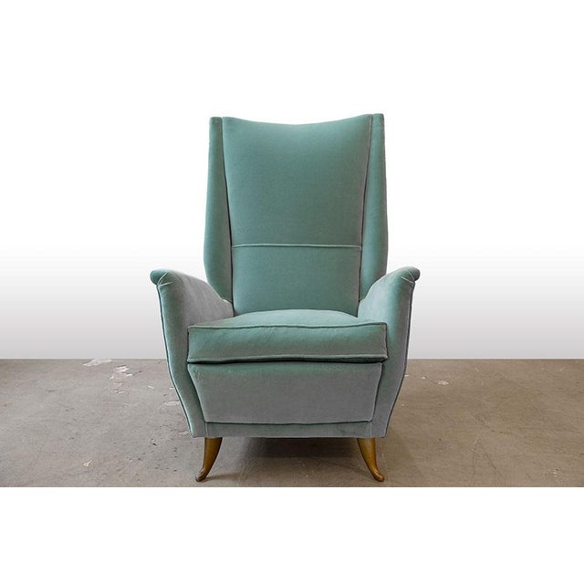 Mid-Century Modern Lounge Chairs by Gio Ponti for Isa Bergamo, 1955, Set of 2 For Sale - Image 3 of 12