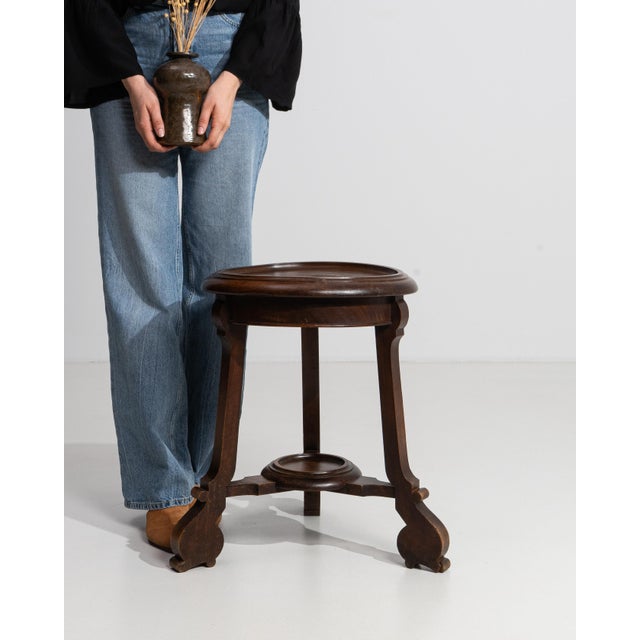 19th Century Eclectic Pedestal Table For Sale - Image 11 of 13