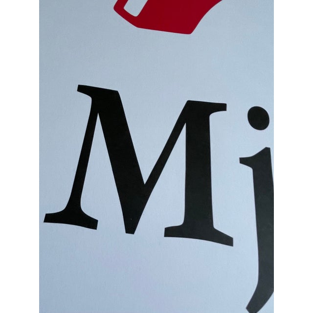 Paper Mikael Reuter, Mjölk, Exibition Poster Ur Killektonen Sweden Pop Art, Printed in Sweden For Sale - Image 7 of 14