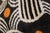 Contemporary Velvet Ikat Bohemian Throw Pillow For Sale - Image 4 of 8