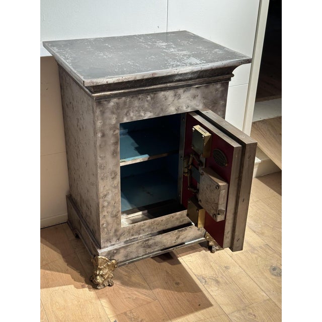 Antique Iron Safe, 1890s For Sale - Image 12 of 18