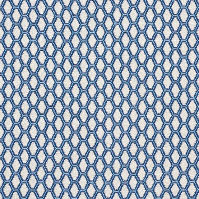 Inspired by the groovy, geometric motifs of the David Hicks era, this woven honey comb pattern is a super chic and...