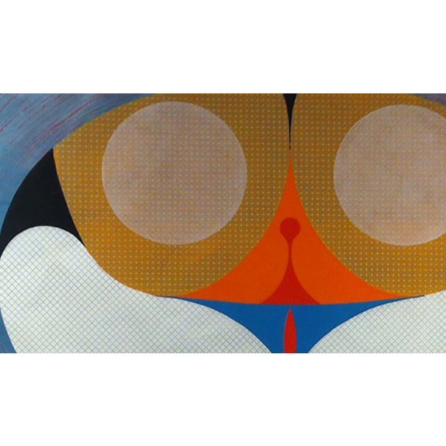 Clay Walker (1924 - 2008) "Mystic Mother" 1964-1967 woodcut/relief print on paper Edition of 10 signed, numbered and...