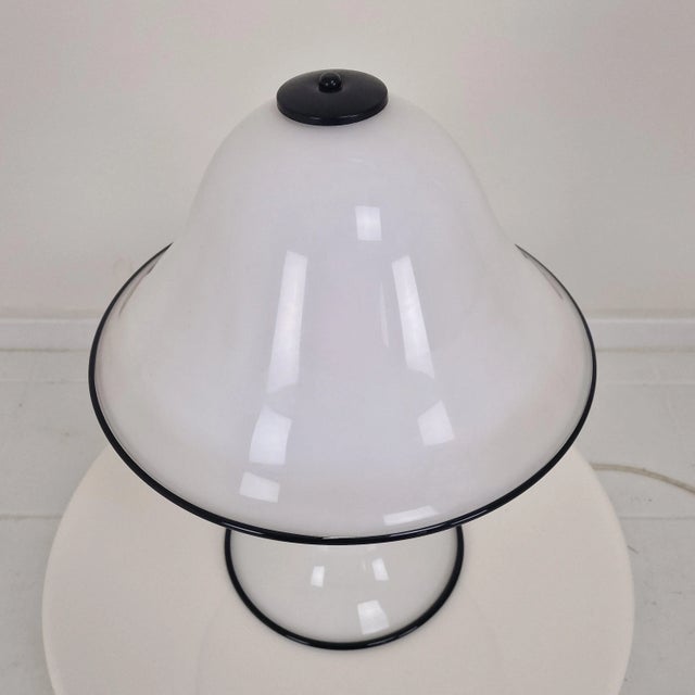 Hand-Blown Murano Glass Mushroom Lamp, 1970s For Sale - Image 9 of 14