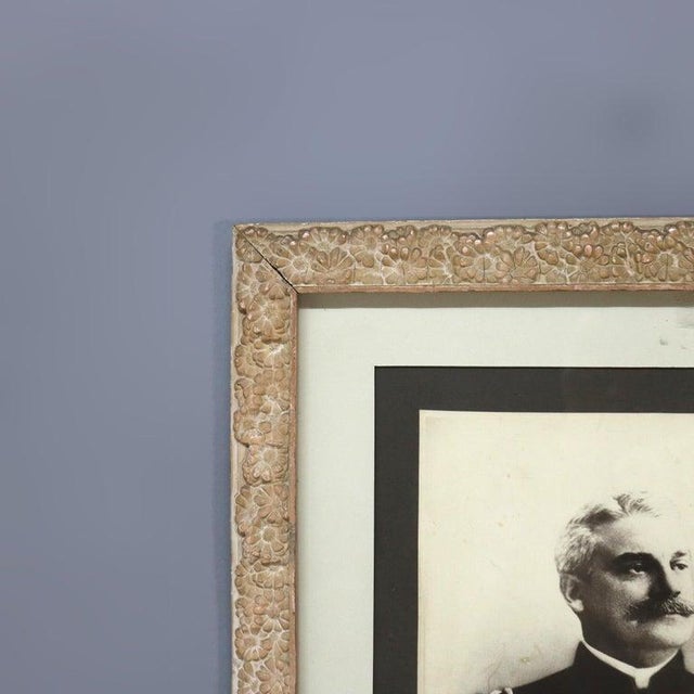 Antique Photograph of Man in Military Uniform, Framed, C1860 For Sale - Image 6 of 8