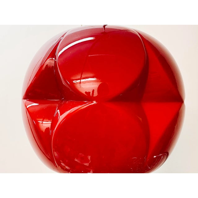 1960s Mid-Century Modern Glass Pendant Lamp from Peill & Putzler For Sale - Image 5 of 12