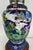 Late 20th Century Chinese Cloisonné Table Lamps Birds Flowers, New String Shades, Pair For Sale - Image 13 of 15