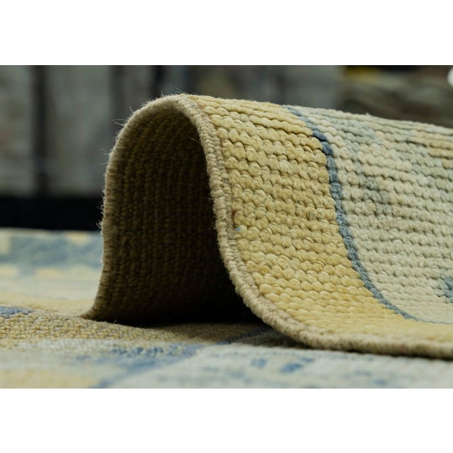 Textile Turkish Oushak Rug 12' x 16'9" #18505 For Sale - Image 7 of 8