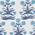 Contemporary SAMPLE - Schumacher x Molly Mahon Mughal Fabric In Sky Indigo For Sale - Image 3 of 4