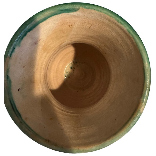 Mid 20th Century Domingo Punter Teruel Spanish Studio Pottery Vase, Mid-Century Mudéjar Revival, Hand-Painted Ceramic For Sale - Image 5 of 8