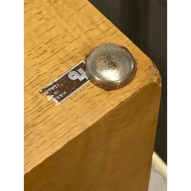 Mid-Century Italian Poplar Briar and Chrome Table Lamp by Tommaso Barbi, 1970s For Sale - Image 9 of 18