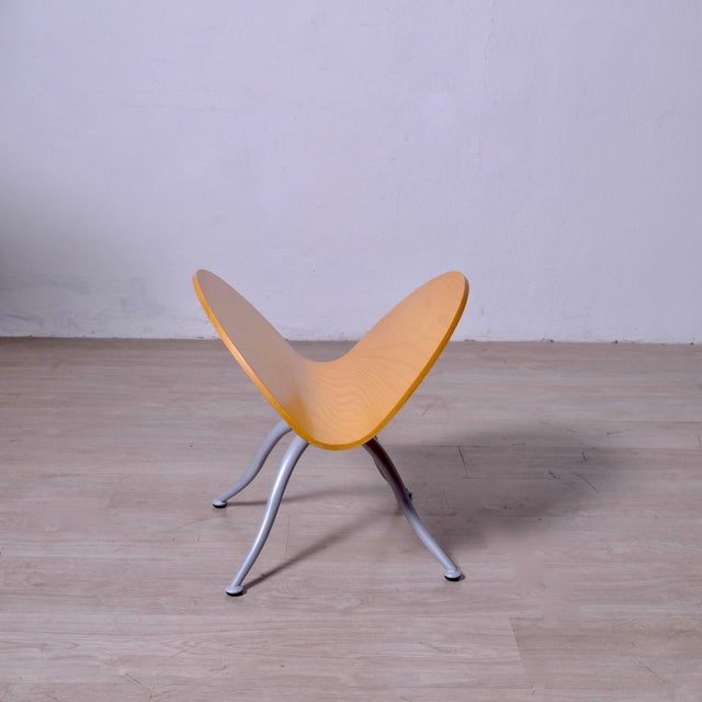Brown Vintage Italian Magazine Rack from Calligaris, 1990s For Sale - Image 8 of 13