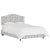 Kenmore Bed in Ink Linen Leopard, King For Sale In Chicago - Image 6 of 6