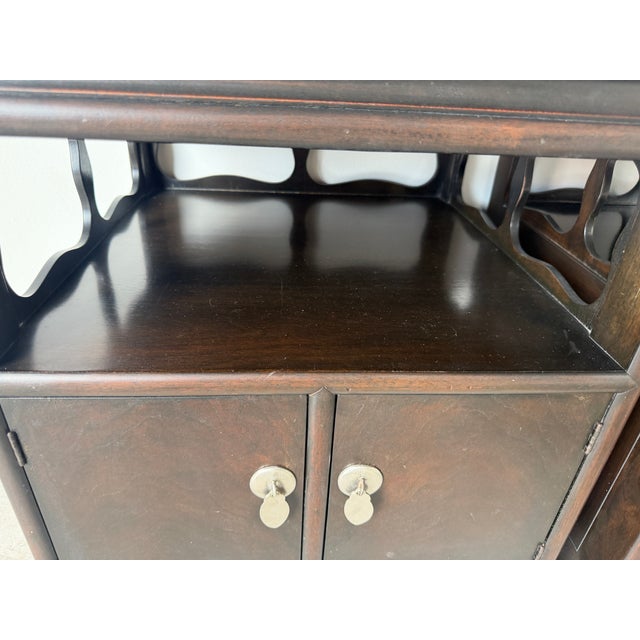 Michael Taylor for Baker Far East Collection Nightstands – A Pair For Sale - Image 15 of 17