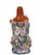 Asian Cai Shen Figurine 12" Qing Dynasty Chinese Emperor W Children Hand Painted Vintage For Sale In San Diego - Image 6 of 11
