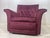 Vintage Lounge Chair in Purple Velvet, 1952 For Sale - Image 13 of 13