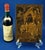 Paper mache panel lacquered and painted in gold, originally designed as the lid of a treasure chest or box. The work was...