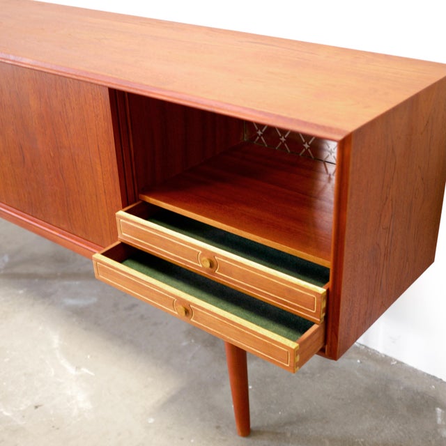 Sejling Skabe Danish Teak Sideboard Designed by e.w. Bach For Sale - Image 14 of 14