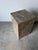1980’s Postmodern Emperador Marble Cube Pedestal / Dining Table Base For Sale - Image 9 of 12