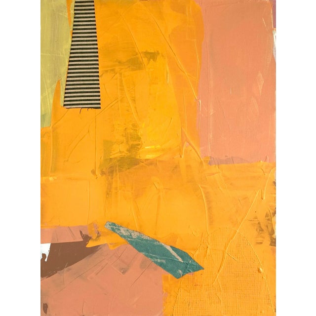 Original painting by Jessalin Beutler, completed in 2024. Acrylic and collage on stretched canvas. Signed, dated and...