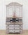 Off-white 18th Century Danish Rococo Secretary with Serpentine Front, circa 1760 For Sale - Image 8 of 12