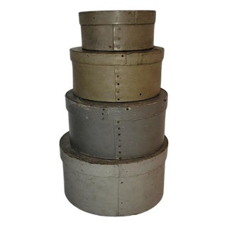 19th Century Collection of Four Pantry Boxes For Sale