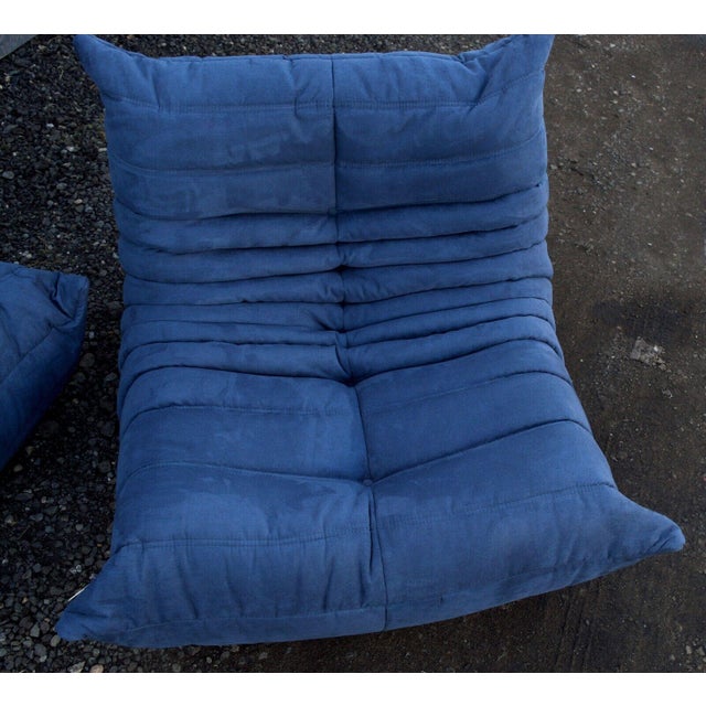 Togo Sofa Set by Michel Ducaroy for Ligne Roset, Set of 5 For Sale - Image 5 of 9