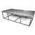 Contemporary Formations Tavolino Iron and Wood Coffee Table For Sale - Image 3 of 7