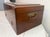 19th Century Large Antique J Wanamaker 1800's Wood Brass Flatware Silverware Box Display Case For Sale - Image 5 of 14