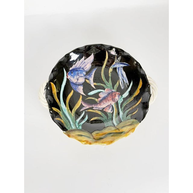Ceramic Dish from Vallauris, France, 1960s For Sale - Image 4 of 12
