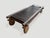Brown Vintage Wooden African Wabi Sabi Bench or Coffee Table For Sale - Image 8 of 18