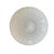 Embossed Cased Glass Egg and Dart Pattern Flushmount on Old Bronzing Patina Brass Holder, Circa 1920 For Sale - Image 4 of 5