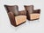 Vintage Rattan Chairs from BBB Bonacina, Italy, 1990s, Set of 2 For Sale - Image 3 of 11