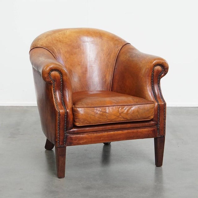 Sheepskin Club Chair For Sale - Image 16 of 16