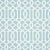 Sample - Schumacher Imperial Trellis Indoor & Outdoor Fabric in Aqua For Sale