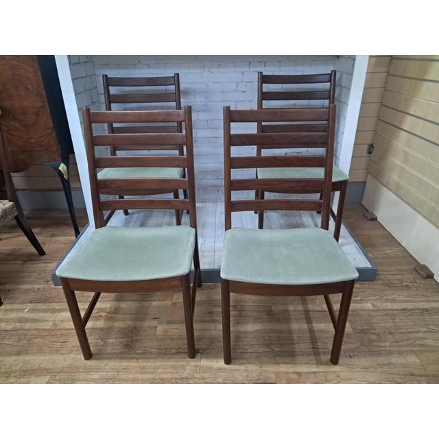 Mid-Century Danish Teak Dining Chairs from White & Newton, Set of 4 For Sale - Image 4 of 17
