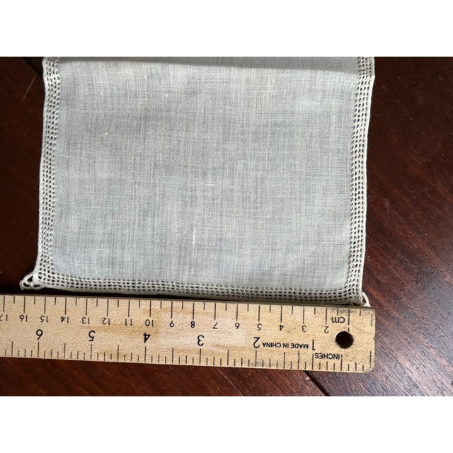 Transitional Cocktail Napkin Set For Sale - Image 3 of 6