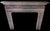 20th Century French Louis XVI Marble Fireplace in Blue-Grey Tones For Sale - Image 3 of 3