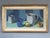 STILL LIFE WITH BLUE CUP Size: 17.5 x 29.1 inches (including frame) Oil on canvas A soothing mid-century still life that...
