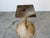 Vintage Tulip Metal Base Dining Table With Italian Travertine Top – Outdoor For Sale - Image 9 of 12