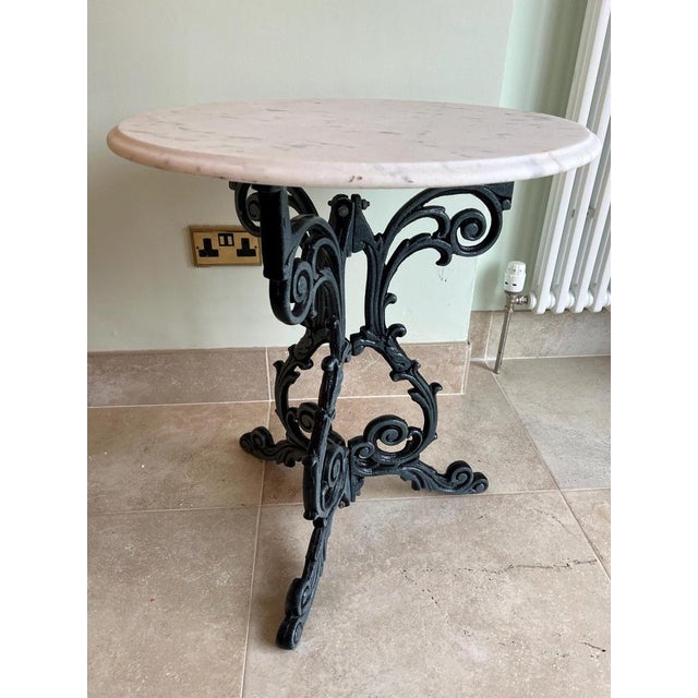 Victorian Cast Iron Occasional Tables For Sale - Image 5 of 11