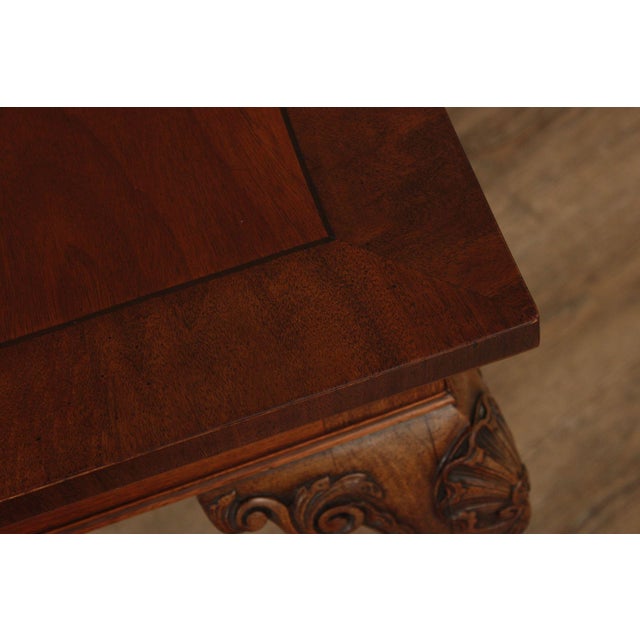 Early 20th Century Irish Georgian Style Expandable Mahogany Dining Table For Sale - Image 5 of 12