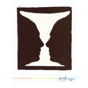 Jasper Johns Original Lithograph Cup Two Picasso XXe Siecle 1973