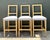This sophisticated set of three barstools by the renowned design house Niedermaier epitomizes Postmodern minimalism with a...