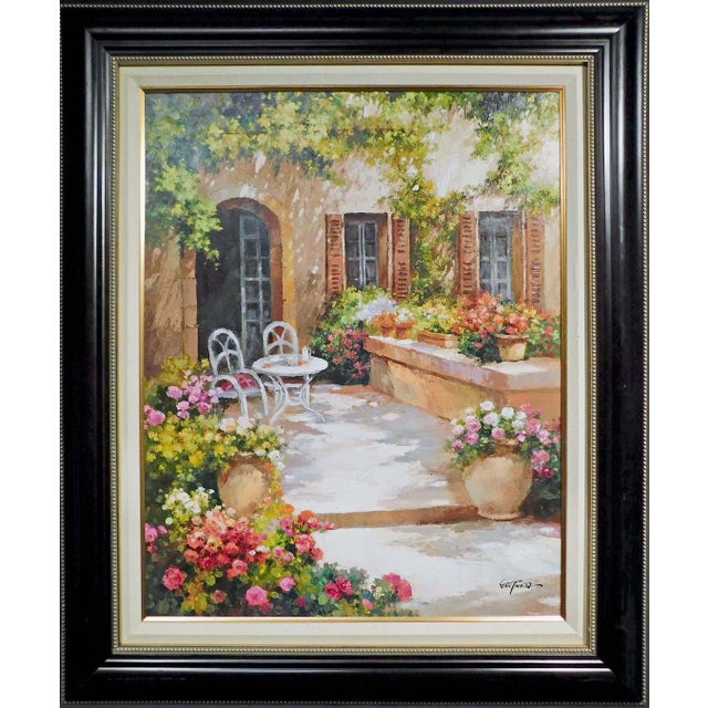 "Tuscany Morning" #0809 framed Original Oil Painting on Canvas by Paul Guy Gantner Hand signed by the artist Condition:...