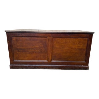 Oak Shop Counter, 1890s For Sale