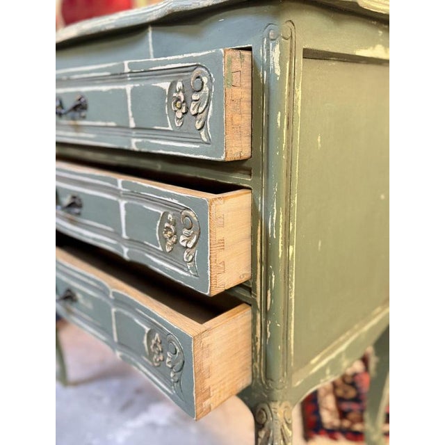 Metal Vintage French Chest of Drawers For Sale - Image 7 of 10