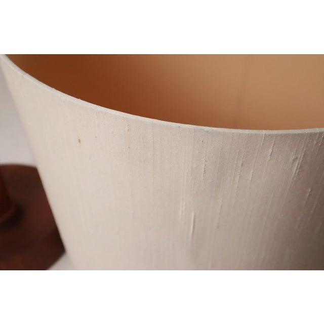 Luxus Teak Table Lamp attributed to Uno & Östen Kristiansson for Luxus of Sweden, 1970s For Sale - Image 4 of 18