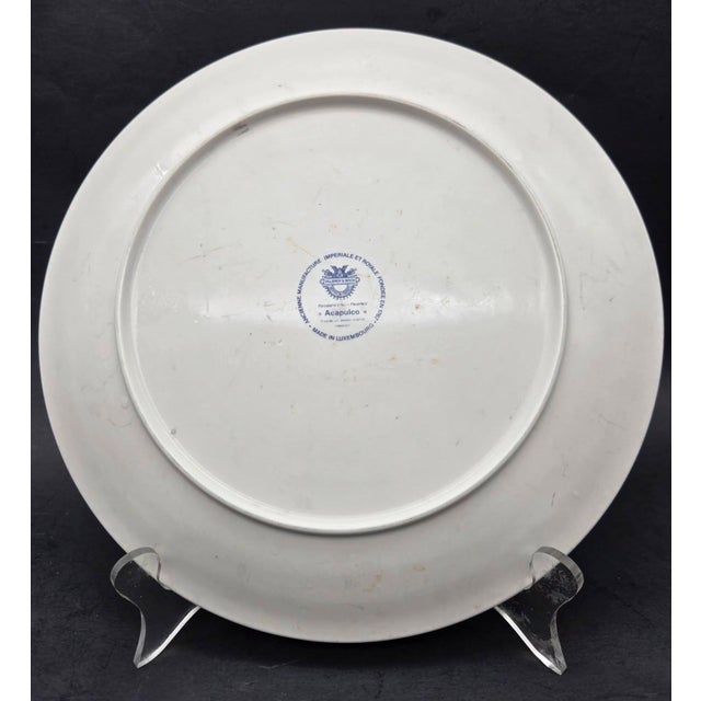 Villeroy & Boch Vintage Villeroy & Boch "Acapulco" Plates, Set of 8 For Sale - Image 4 of 14