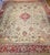 An exceptional and highly sought-after “near square” oversized Turkish Oushak from the early 1900s, this piece exemplifies...